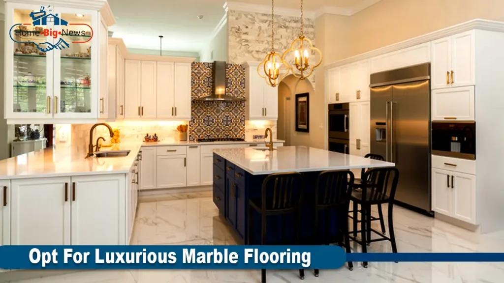 Opt For Luxurious Marble Flooring