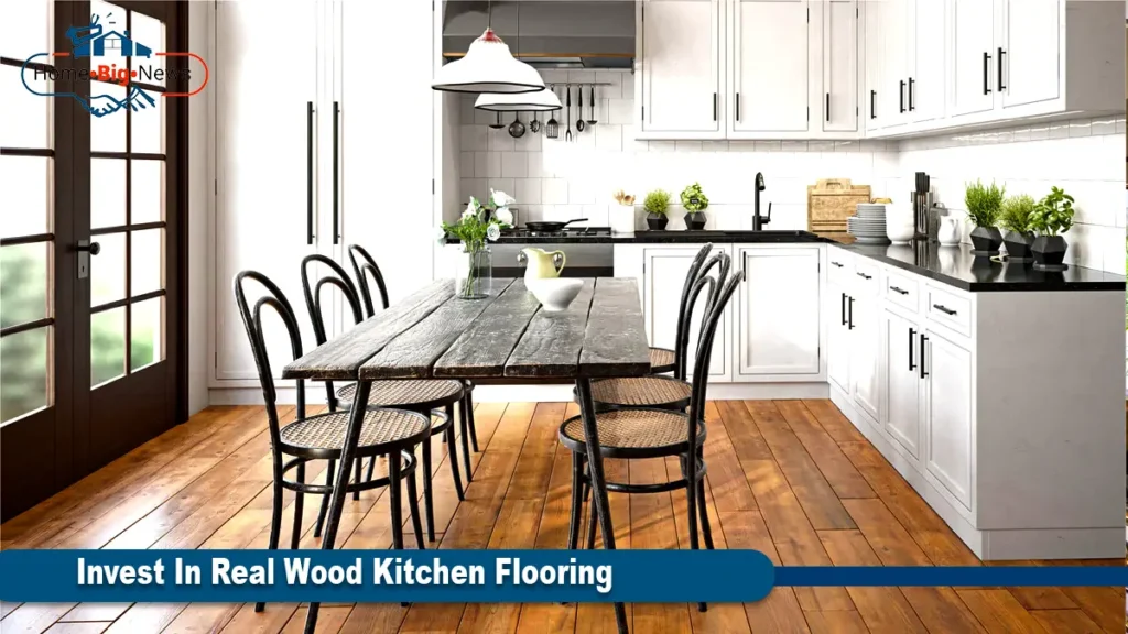 Invest In Real Wood Kitchen Flooring