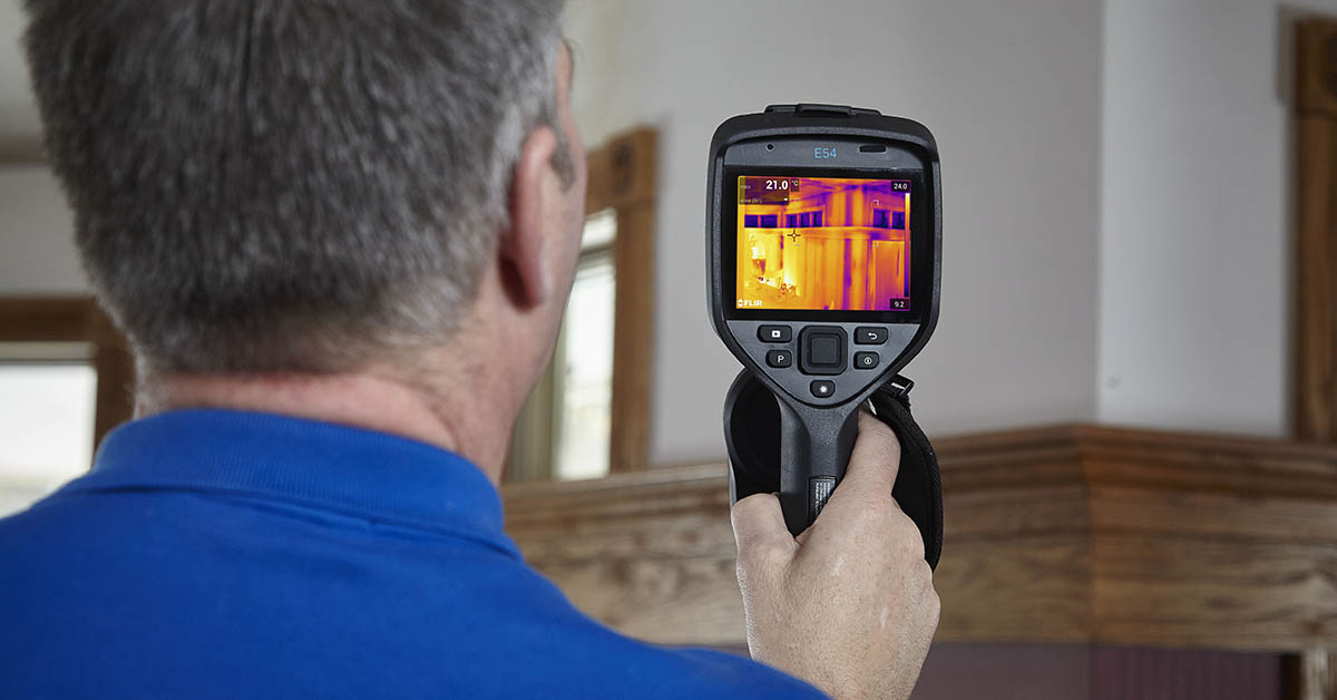 The role of thermal imaging for home energy identifying potential hazards