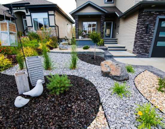 low maintenance front yard landscaping