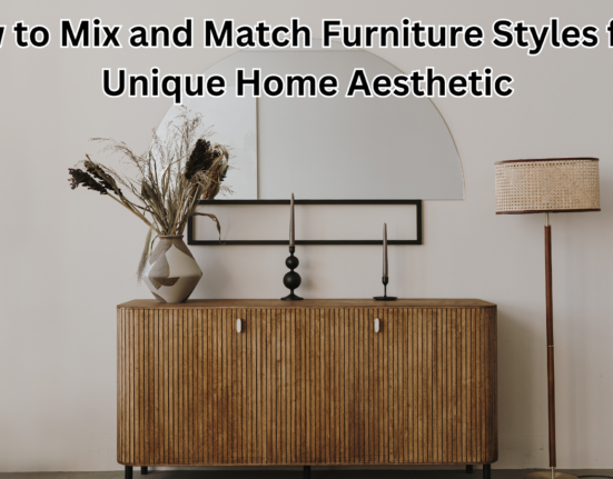 How to Mix and Match Furniture Styles for a Unique Home Aesthetic