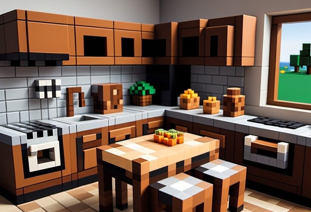 minecraft kitchen