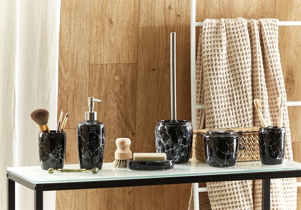 bathroom accessories set