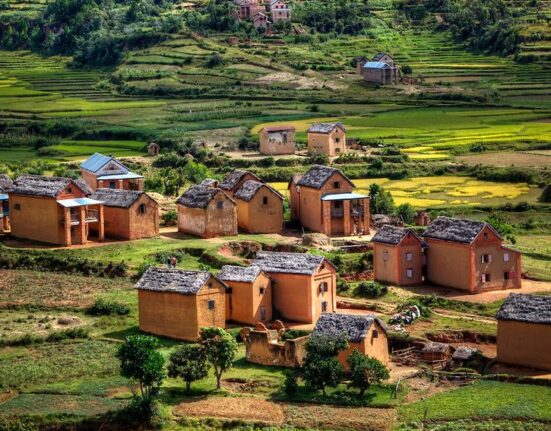 Houses in Madagascar