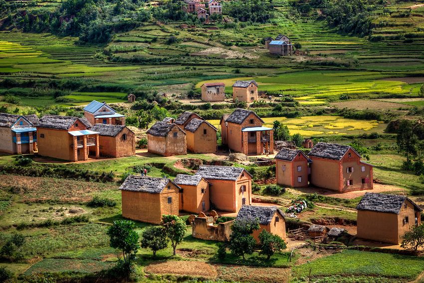 Houses in Madagascar