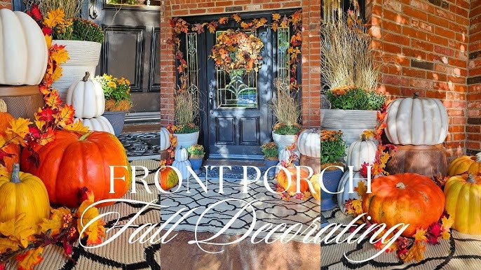 Fall Porch Decor