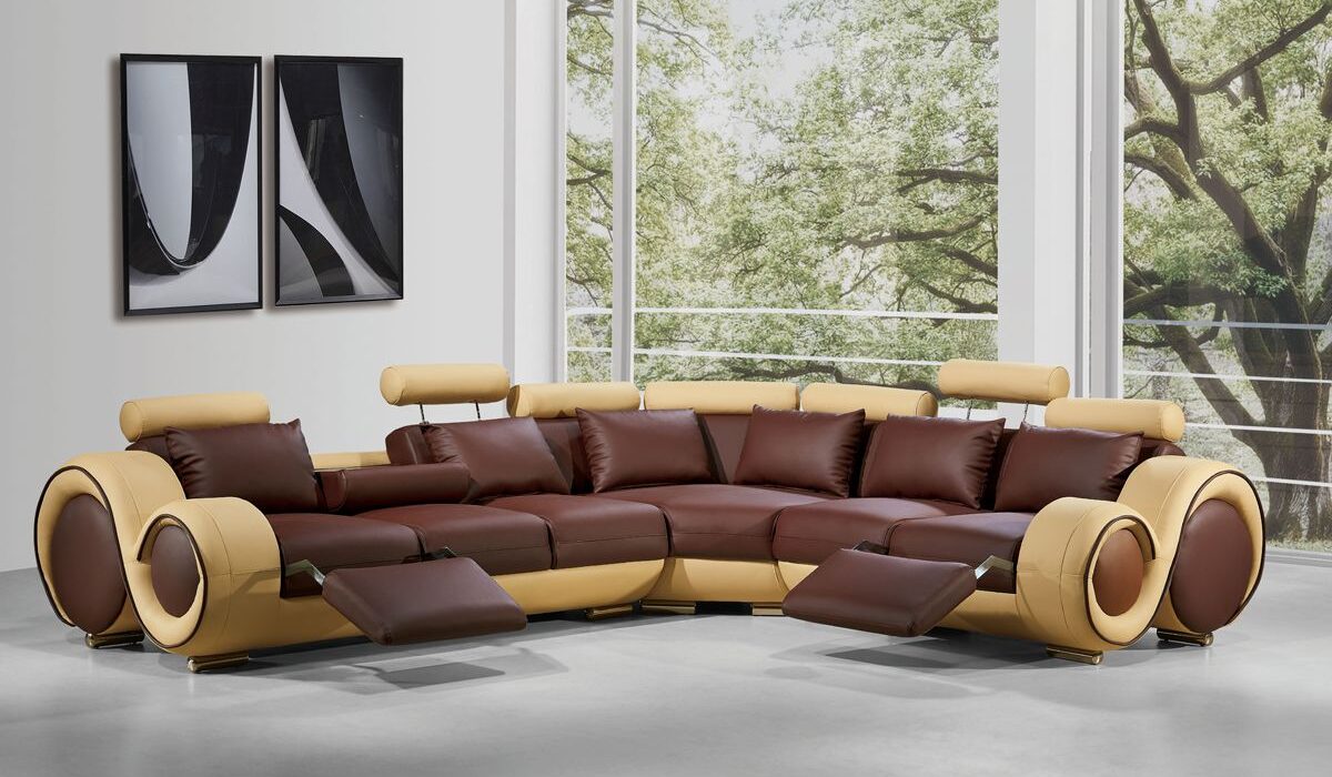 Leather Sectional Sofa