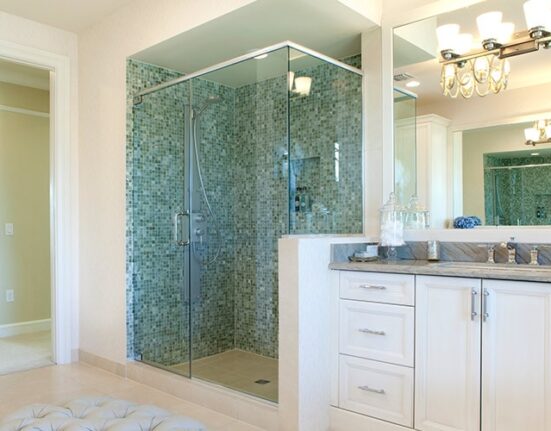 glass shower door