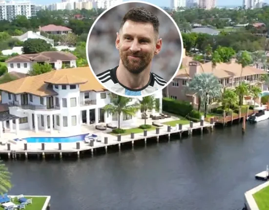 ronaldo messi house