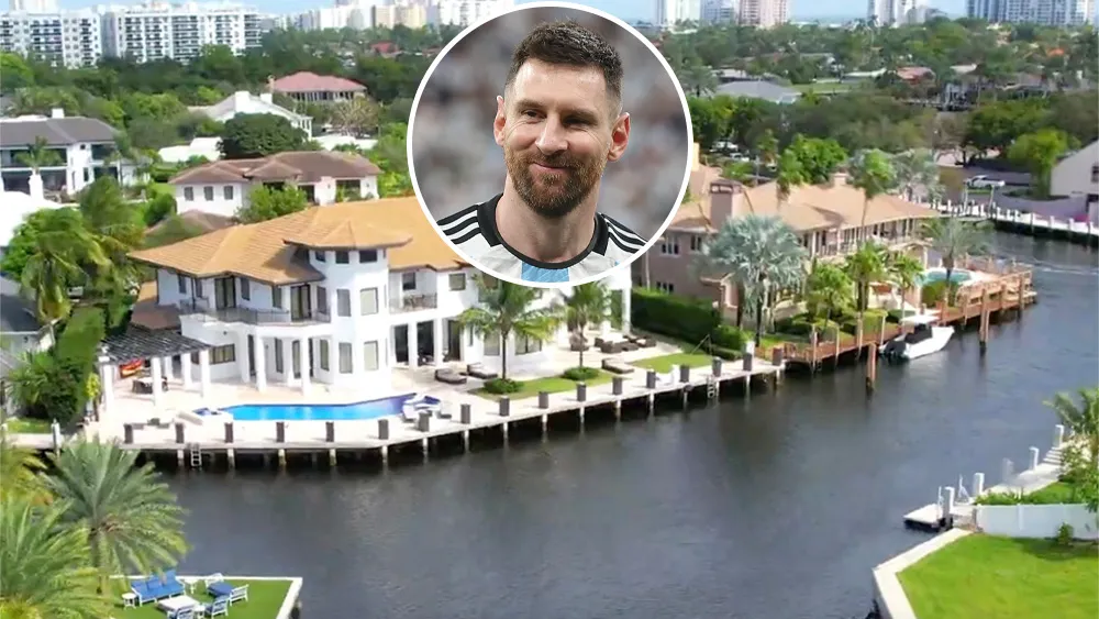 ronaldo messi house