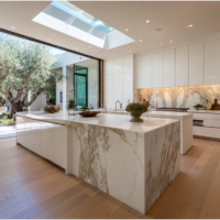 Modern Farmhouse Kitchens with White Cabinets Classic Charm Meets Modern Simplicity