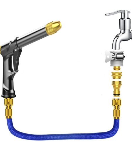 Household Telescopic Hose Hose Flushing Foam Suit Garden Watering Tool - Image 3