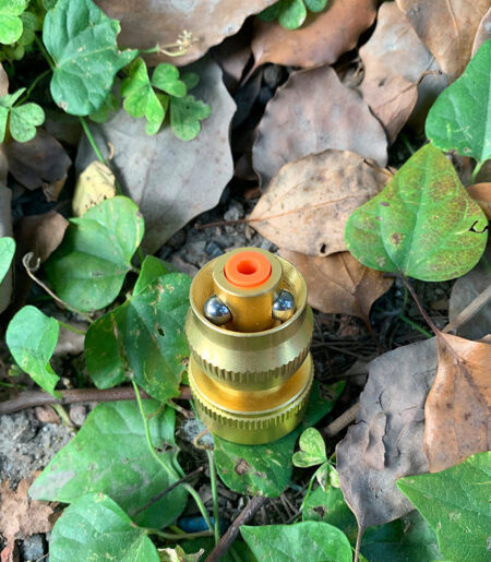 All copper garden hose spray gun - Image 8