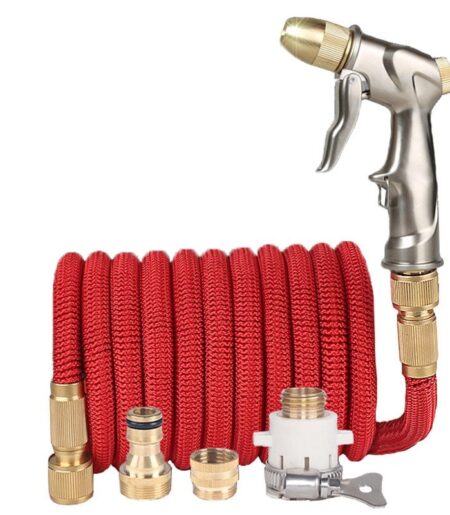 Garden Hose Telescopic Magic Hose Plastic Flexible Car Wash Hose Metal Spray Gun Outdoor Garden Watering - Image 6
