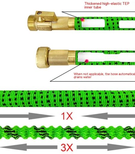 Hose Used In Garden Car Wash Hose High Pressure Water Gun - Image 6