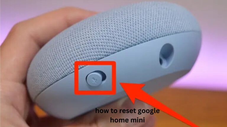 How to Reset Google Home Mini Easily