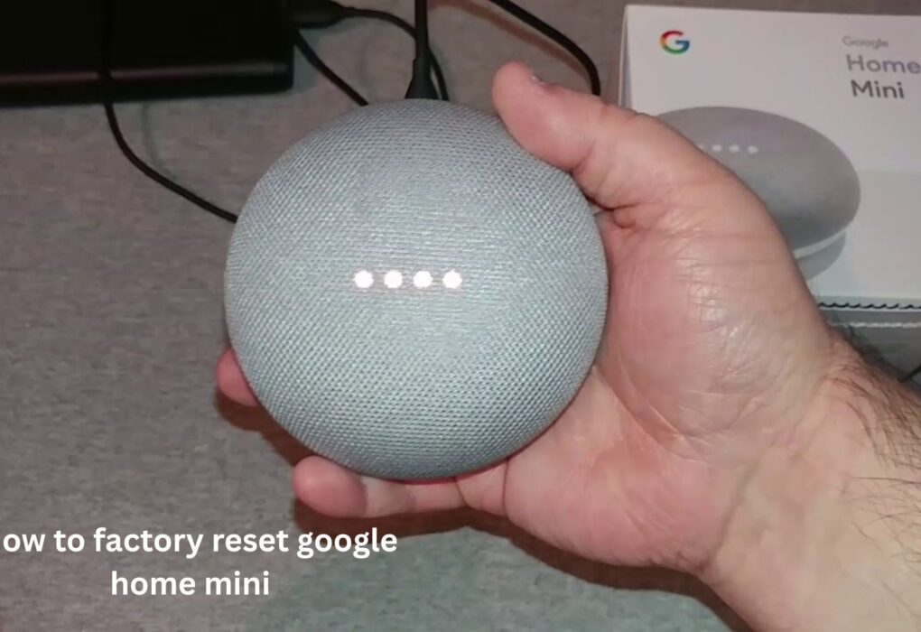 how to factory reset google home mini