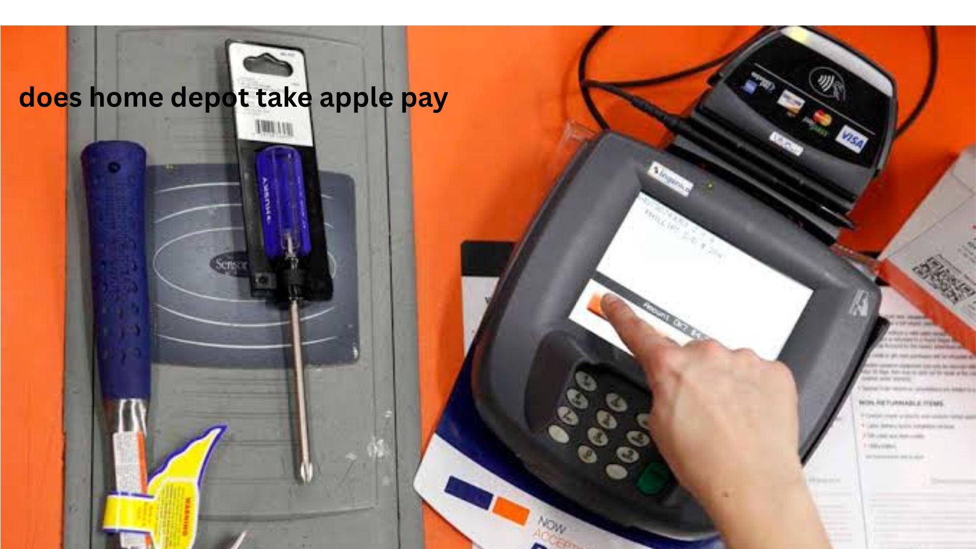 does home depot take apple pay