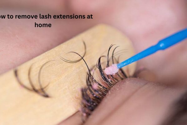 how to remove lash extensions at home