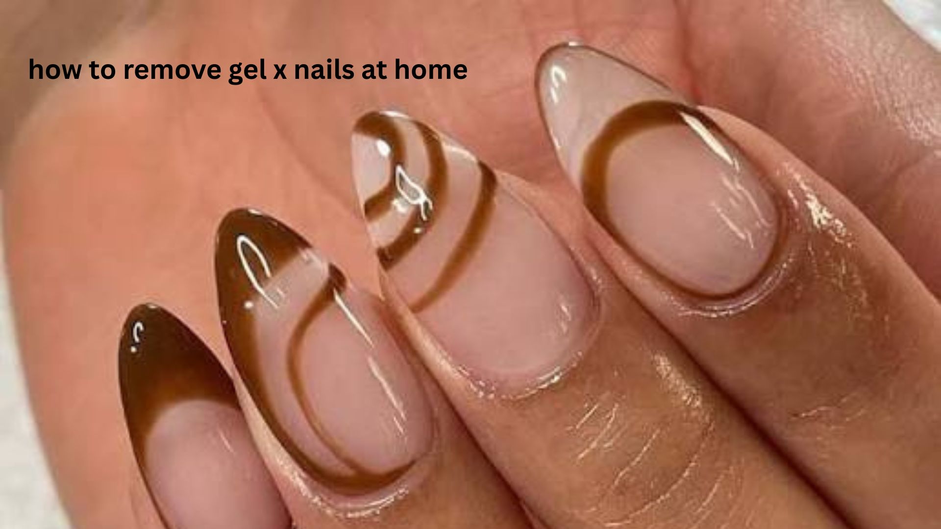 How to Remove Gel X Nails at Home Safely
