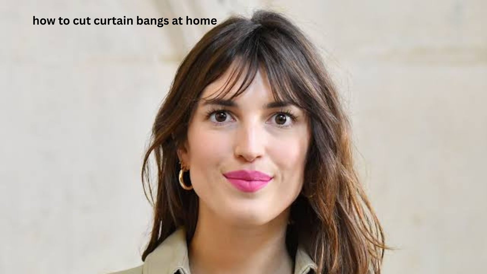 How to Cut Curtain Bangs at Home Without Regret
