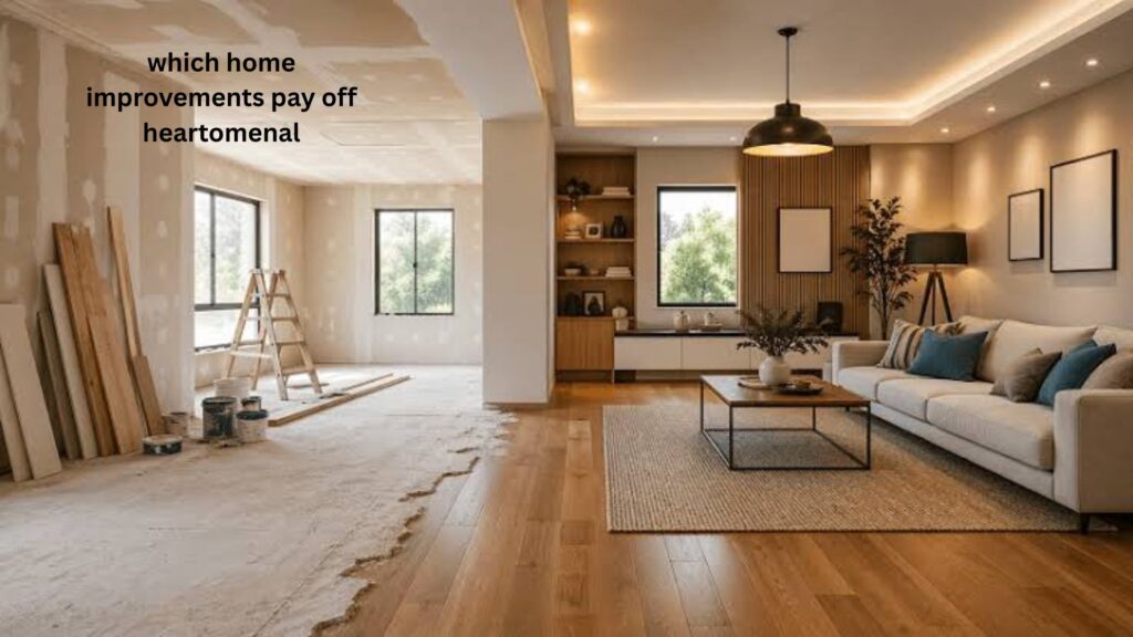 Which Home Improvements Pay Off Heartomenal?