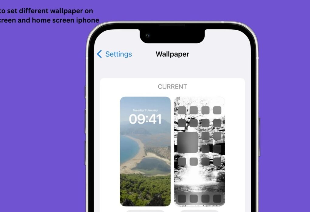 How to Set Different Wallpaper on Lock Screen and Home Screen iPhone