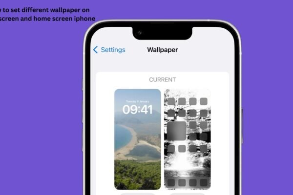 How to Set Different Wallpaper on Lock Screen and Home Screen iPhone