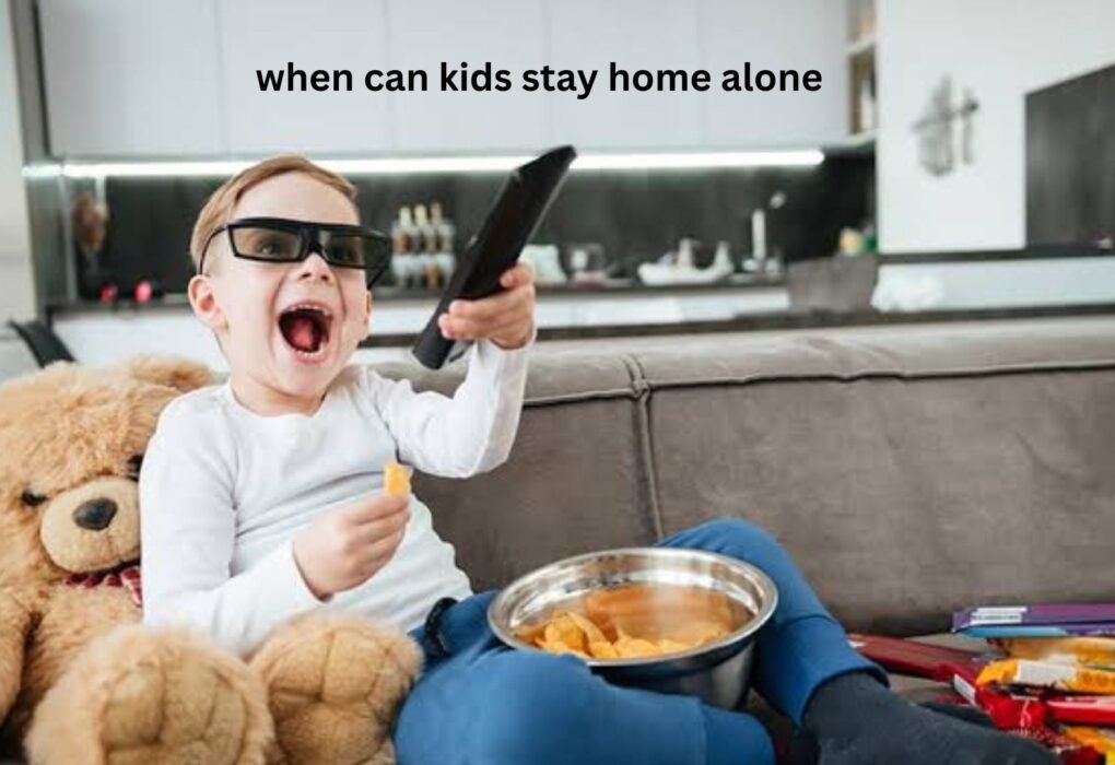 when can kids stay home alone