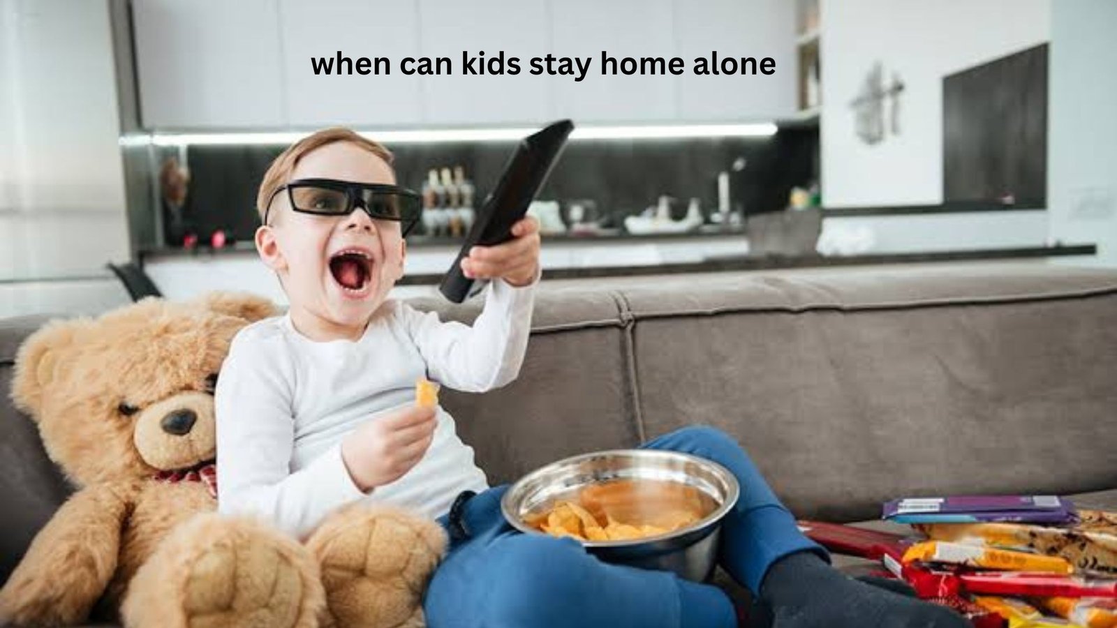 when can kids stay home alone